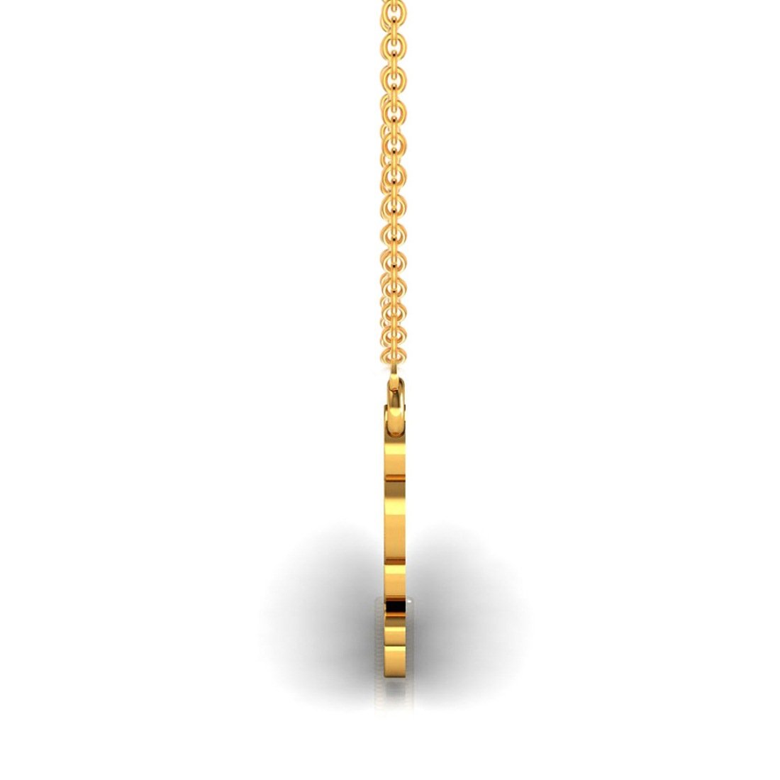 Kids designer pendant set in 18k gold